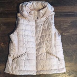 Pale Pink Puffer Vest